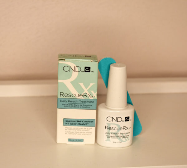 Rescue RX Daily Keratin Treatment .5 FL OZ with NAIL FILE